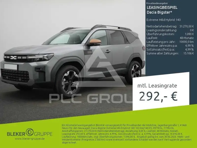2026 Dacia Bigster