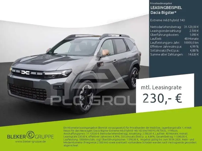 2026 Dacia Bigster