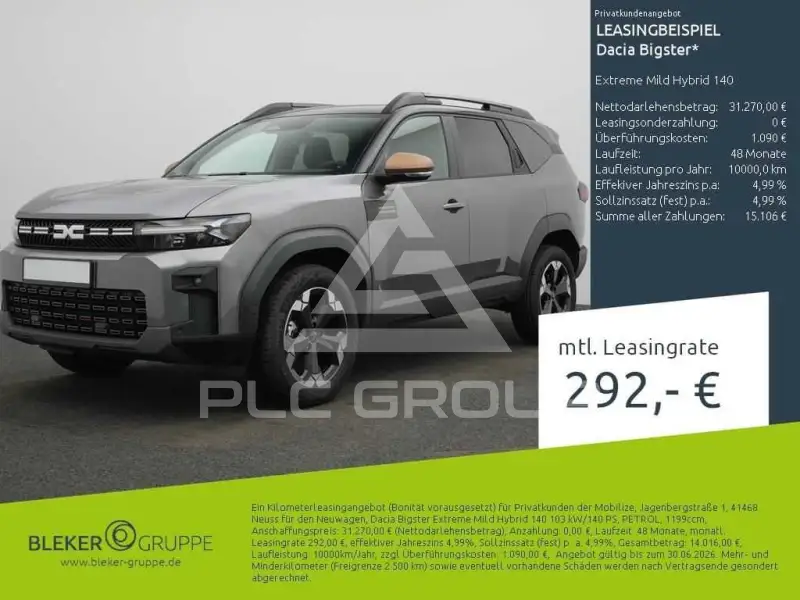 2026 Dacia Bigster