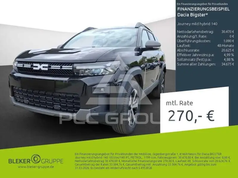 2026 Dacia Bigster