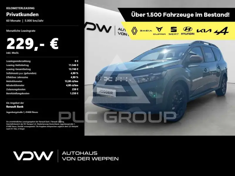 2026 Dacia Jogger