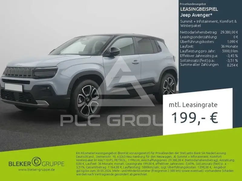 2026 Jeep Avenger