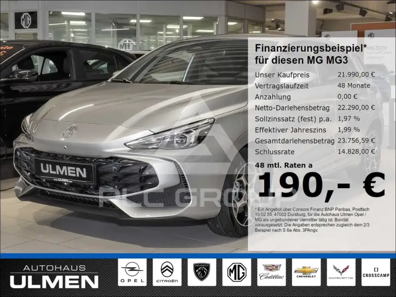 2026 MG MG3