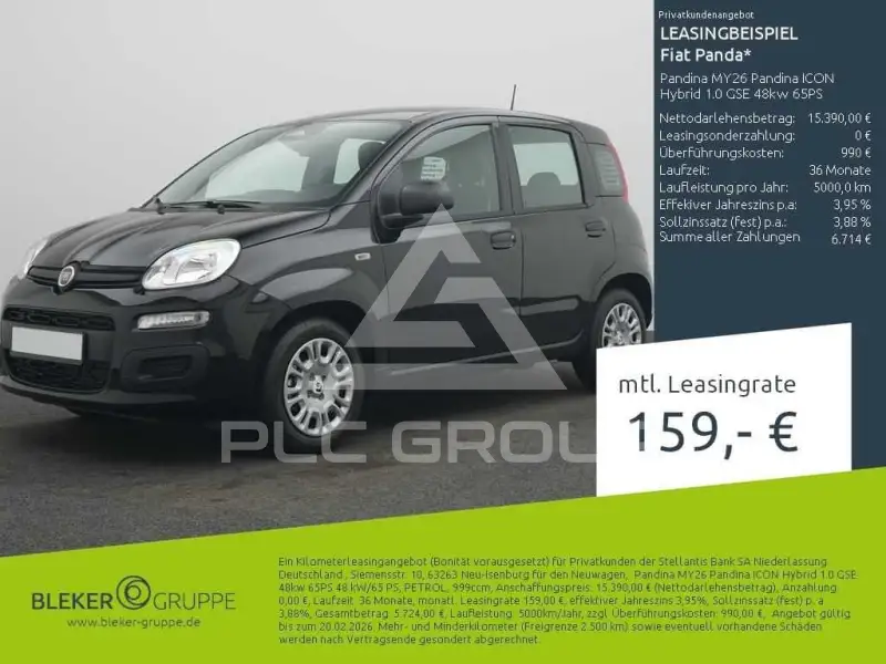 2026 Fiat Panda