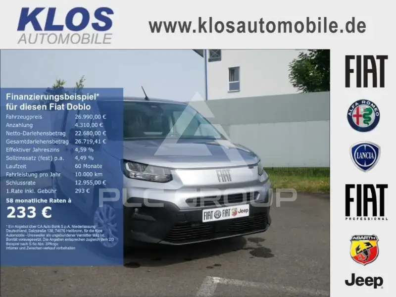2026 Fiat Doblo