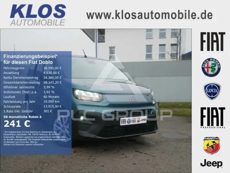 2026 Fiat Doblo