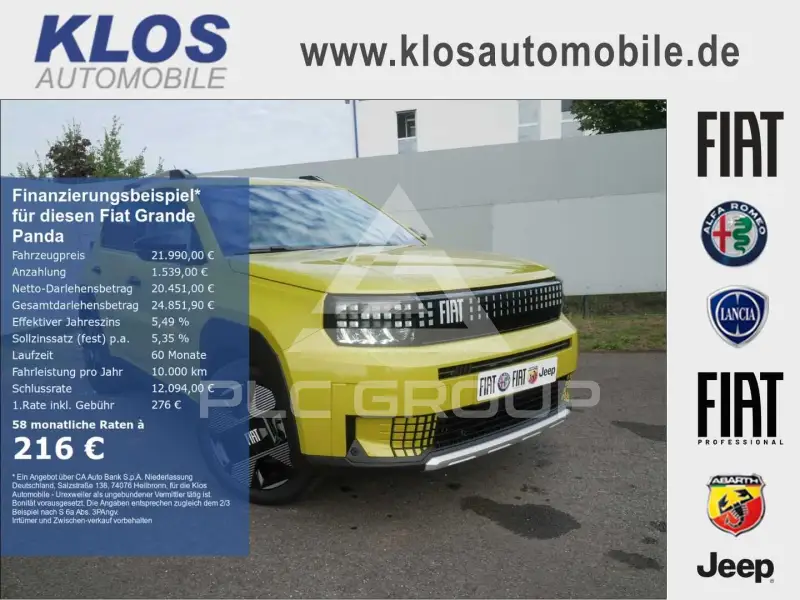 2026 Fiat Panda