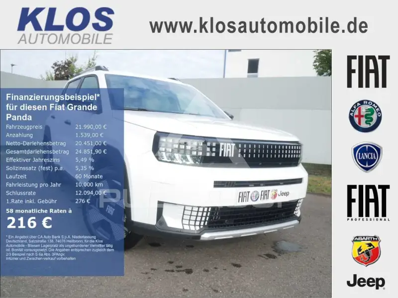 2026 Fiat Panda