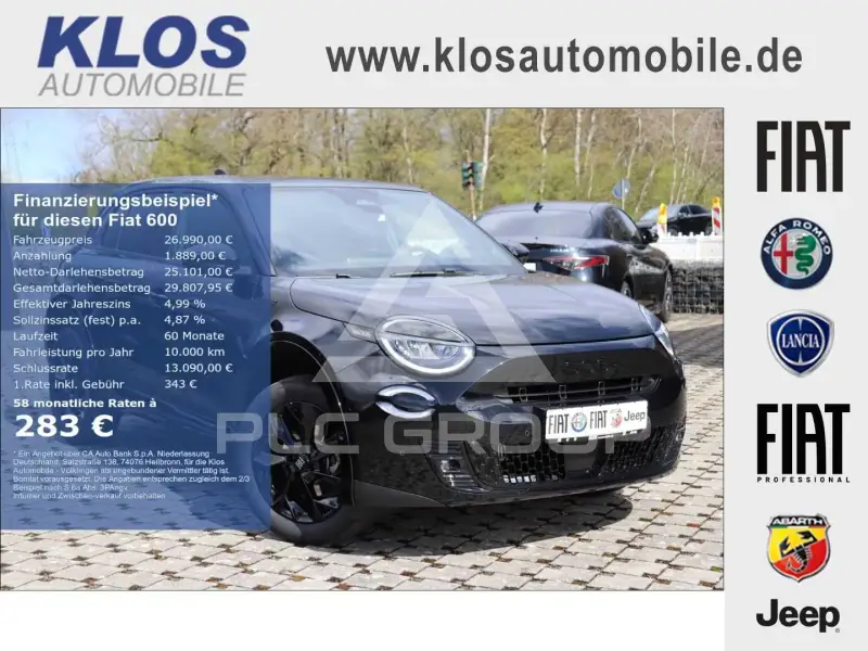 2026 Fiat 600
