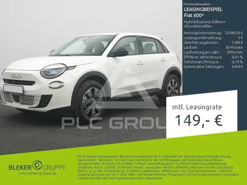 2026 Fiat 600
