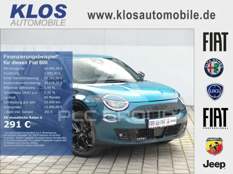 2026 Fiat 600