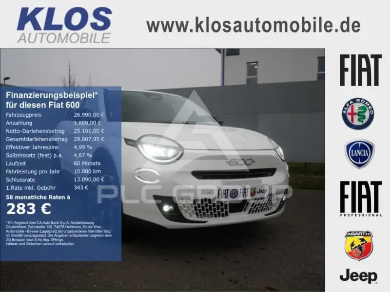 2026 Fiat 600