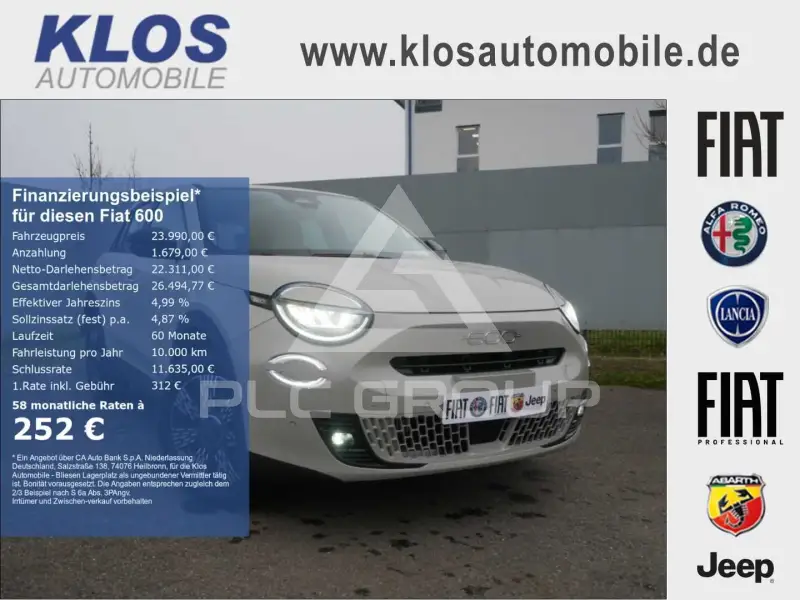2026 Fiat 600