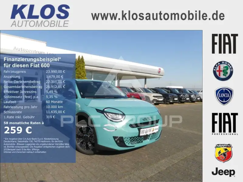 2026 Fiat 600