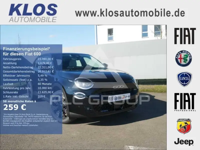 2026 Fiat 600