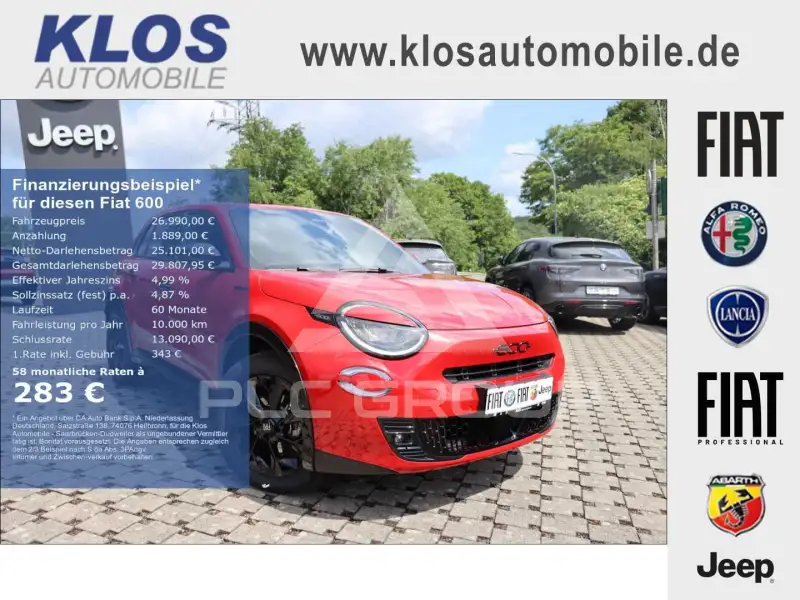 2026 Fiat 600
