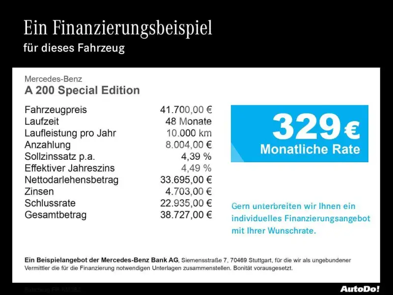 2026 Mercedes Benz A 200