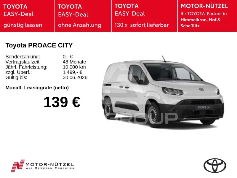 2026 Toyota PROACE CITY