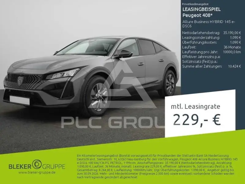 2026 Peugeot 408