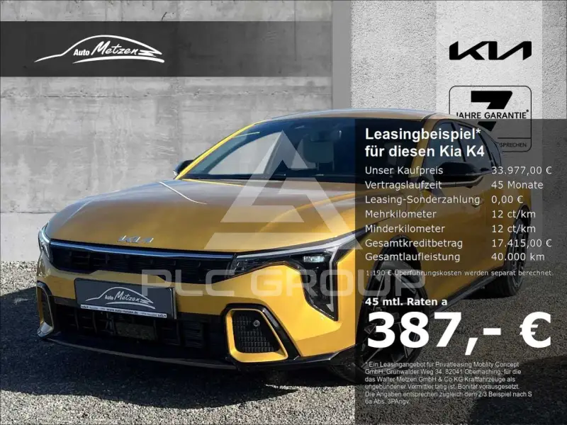 2026 KIA K4
