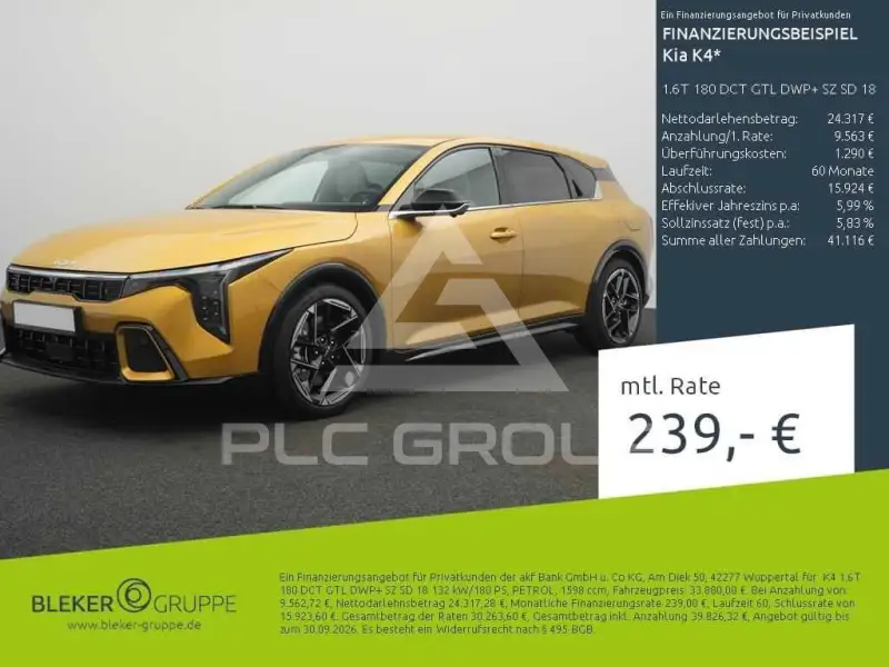 2026 KIA K4
