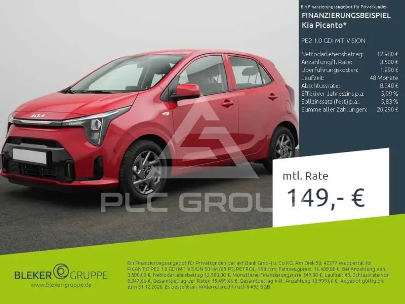 2026 KIA Picanto