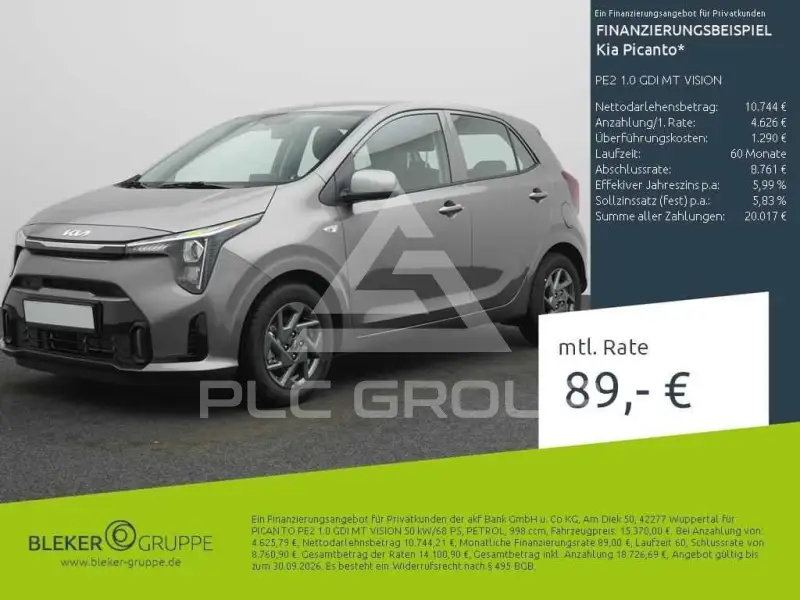 2026 KIA Picanto