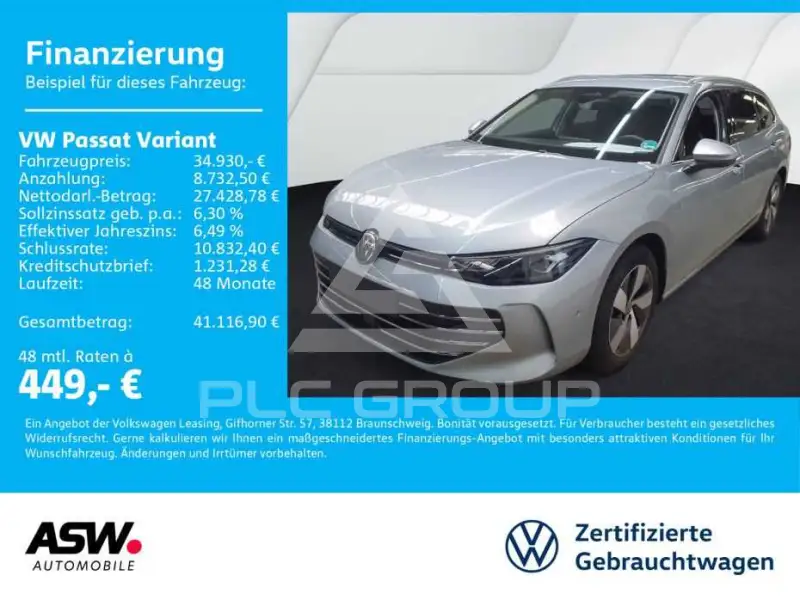 2026 Volkswagen Passat