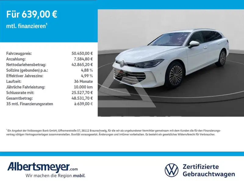 2026 Volkswagen Passat