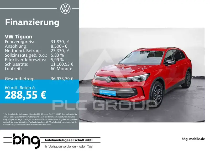2026 Volkswagen Tiguan