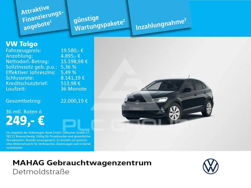 2026 Volkswagen Taigo