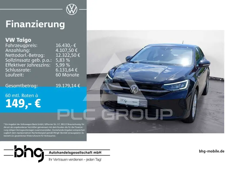 2026 Volkswagen Taigo