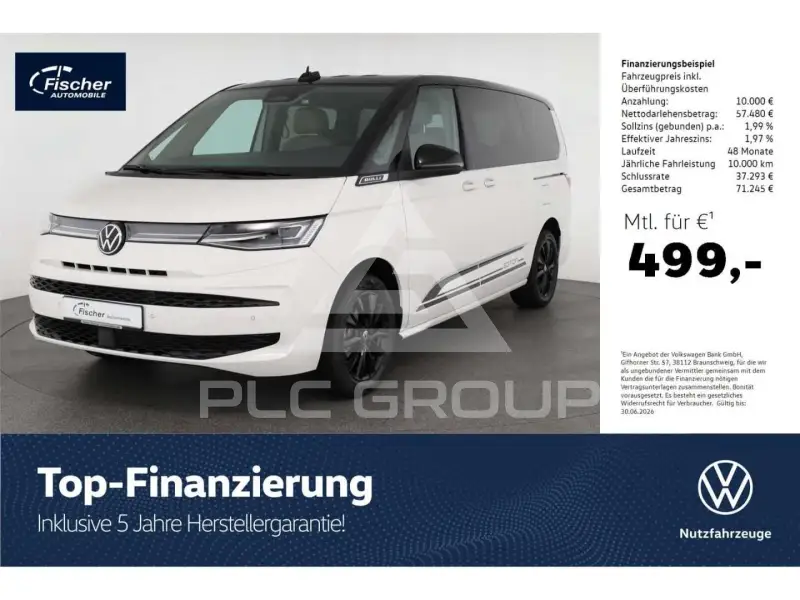 2026 Volkswagen T7 Multivan