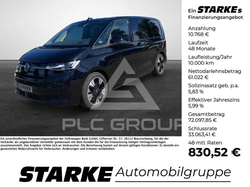 2026 Volkswagen T7 Multivan