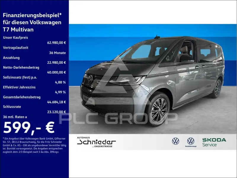 2026 Volkswagen T7 Multivan