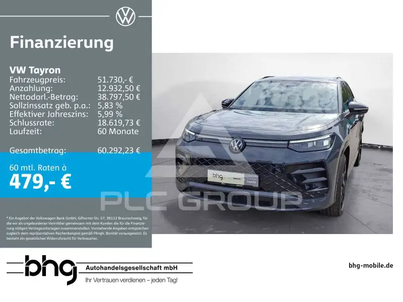 2026 Volkswagen Tayron