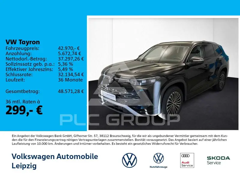 2026 Volkswagen Tayron