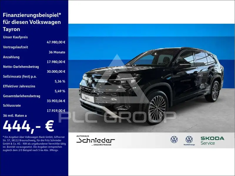 2026 Volkswagen Tayron