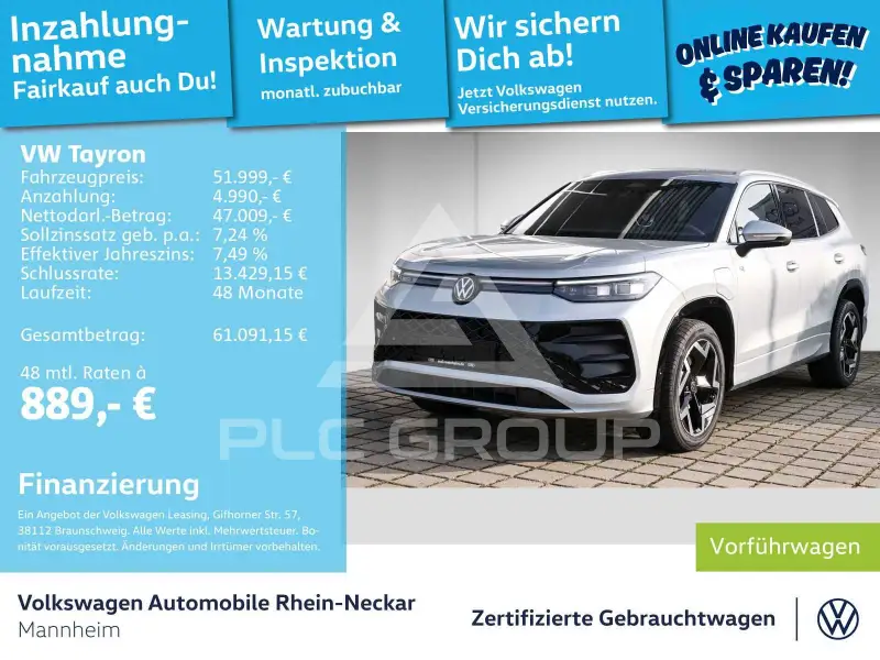 2026 Volkswagen Tayron