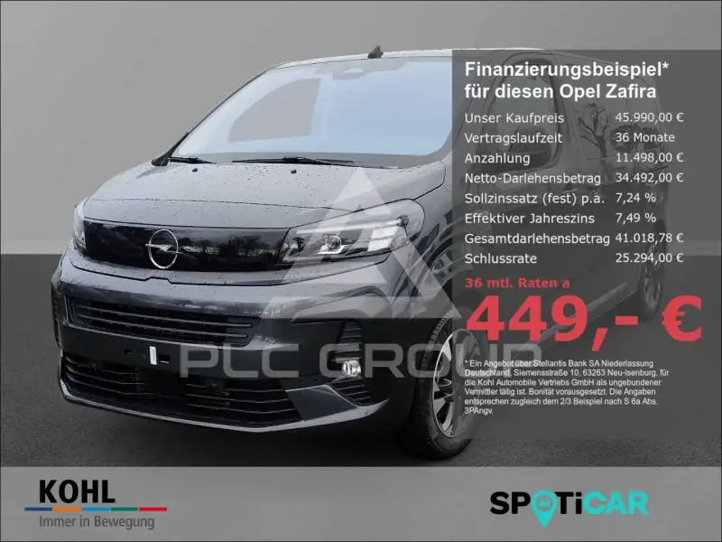 2026 Opel ZAFIRA