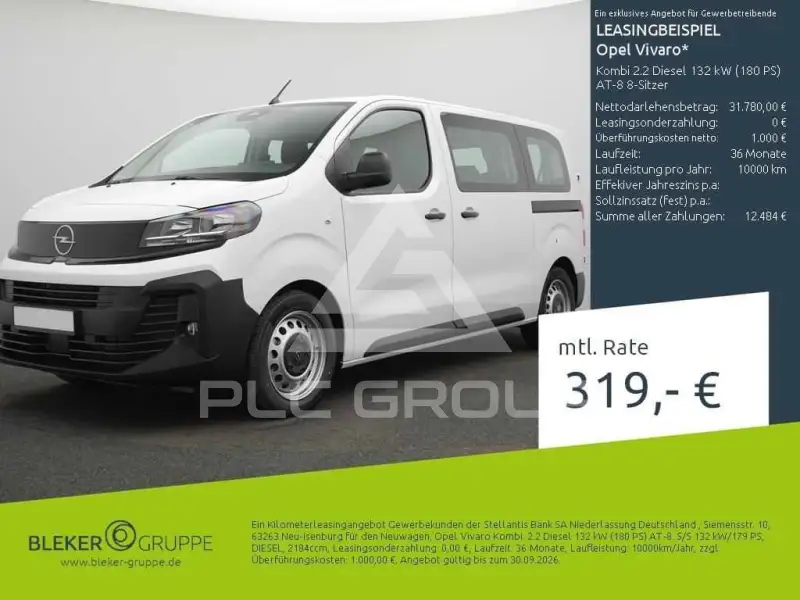 2026 Opel Vivaro