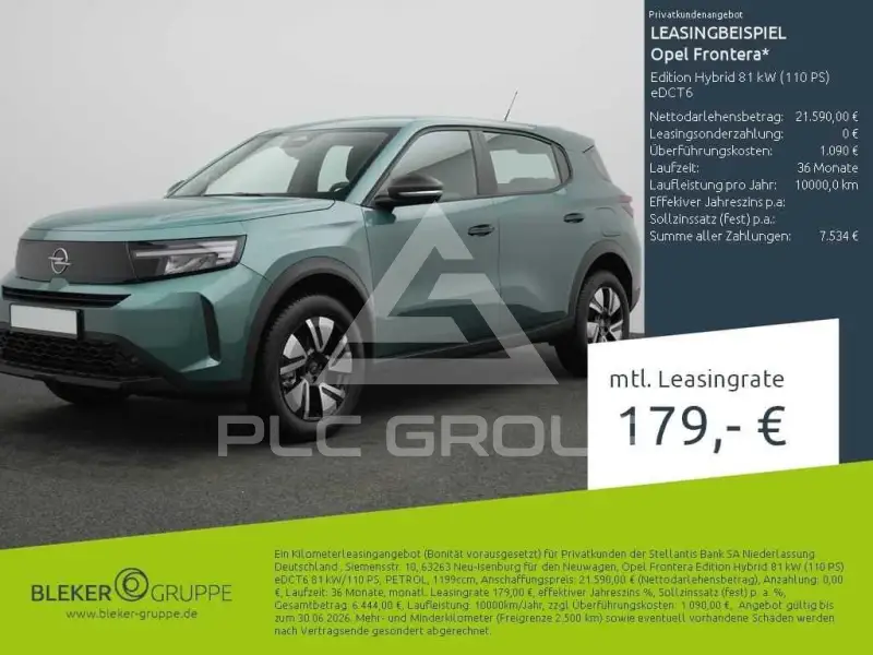 2026 Opel Frontera
