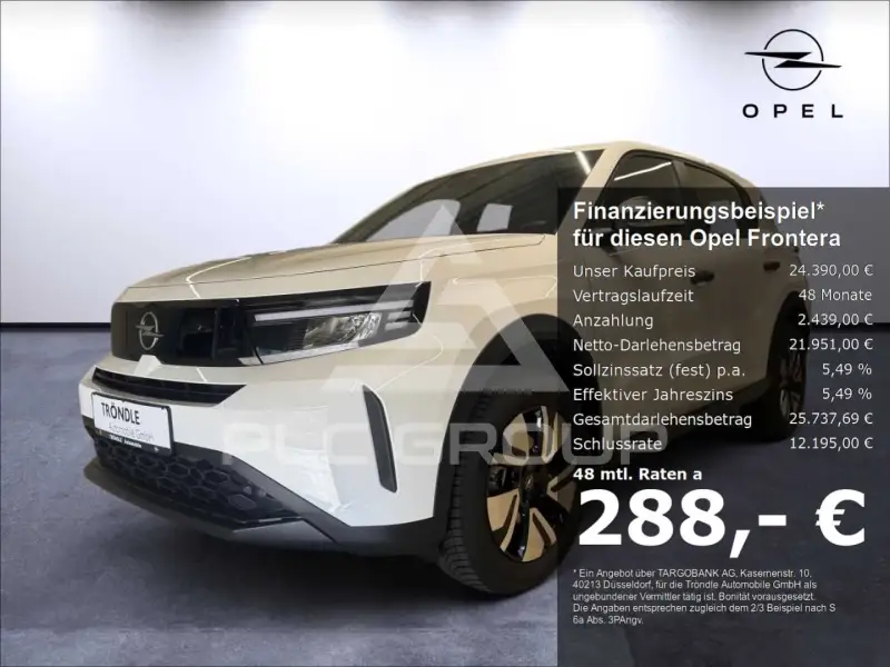 2026 Opel Frontera
