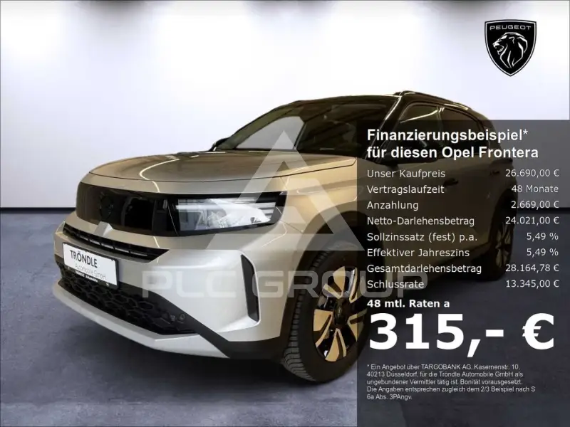 2026 Opel Frontera
