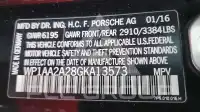 2016 Porsche Cayenne