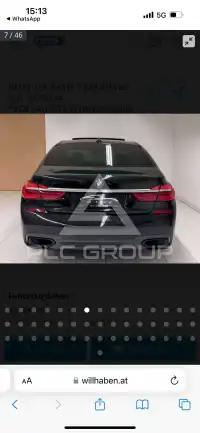 2016 BMW 730