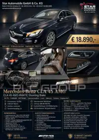 2016 Mercedes Benz CLA 450