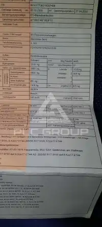 2020 Mercedes Benz A 160