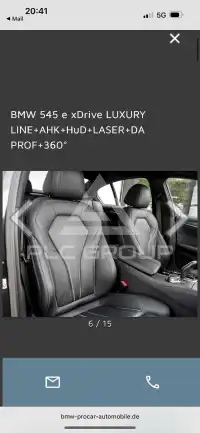 2021 BMW 545