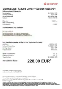 2023 Mercedes Benz A 200